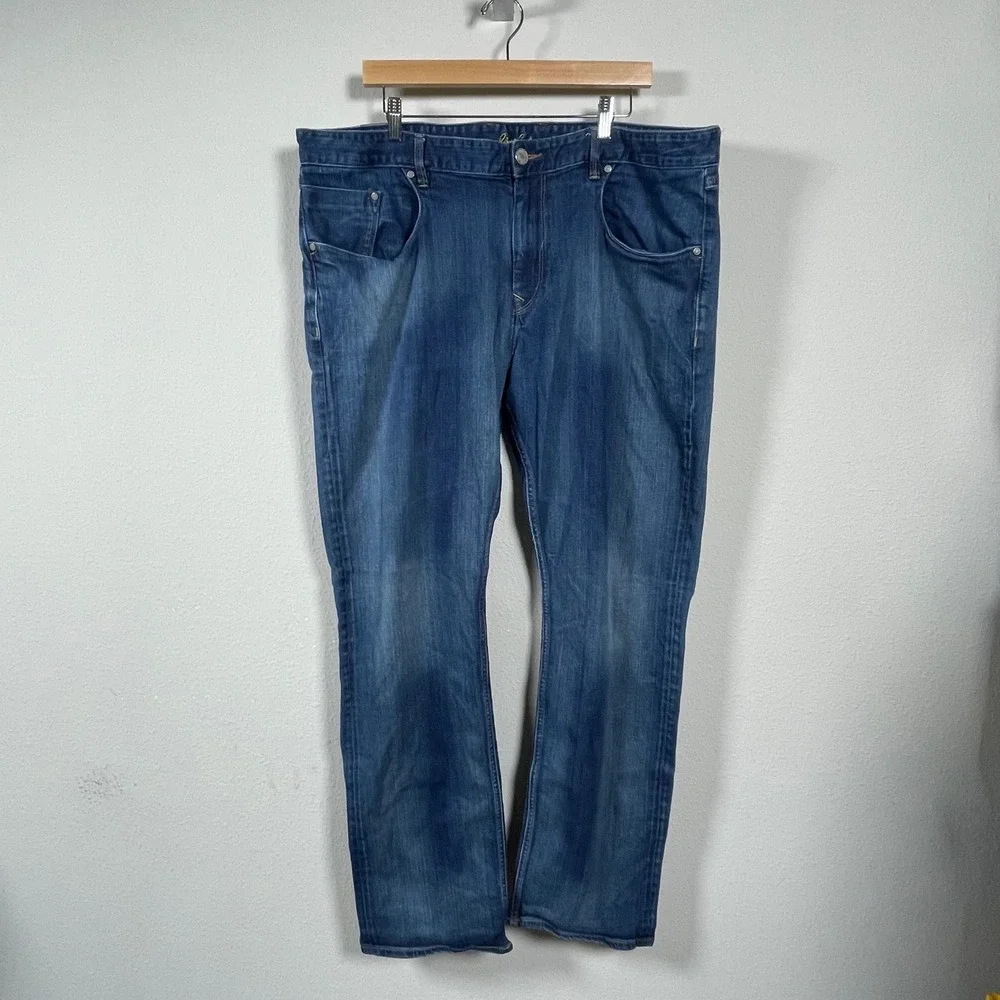 Robert Graham‎ Yates Jeans Mens 42 Blue Straight Leg Denim Premium Wash Luxury